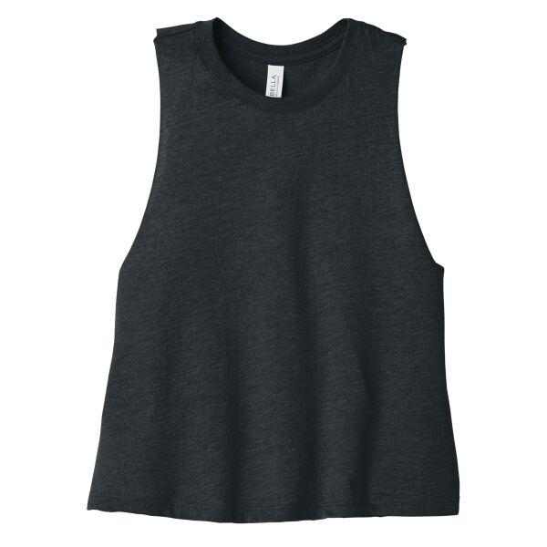 BELLA + CANVAS Women's Racerback Crop Tank Thumbnail